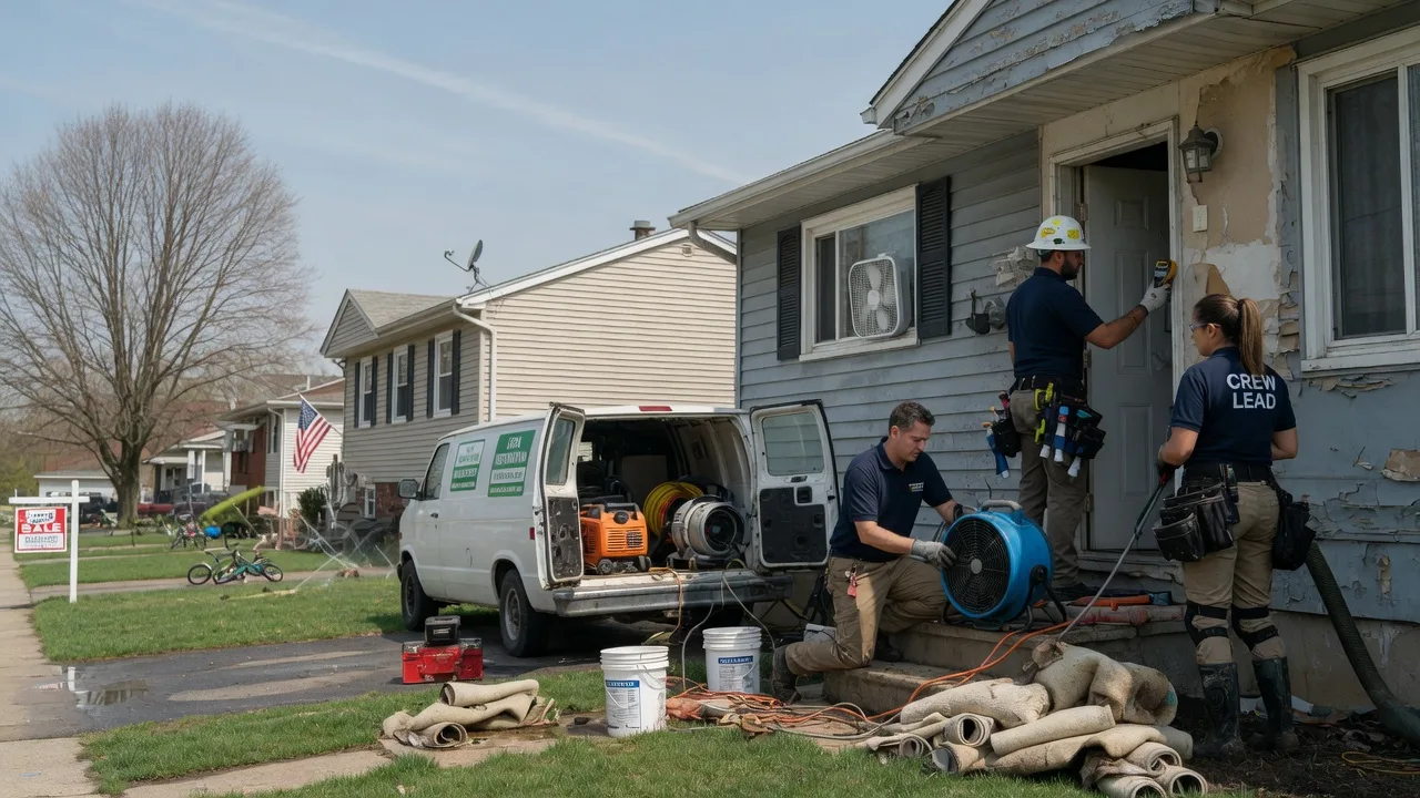 Flood Cleanup in Zanesville, IN near me
